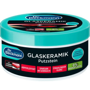 Засіб для очищення і блиску склокераміки Dr.Beckmann glaskeramik reiniger putzstein 250 гр